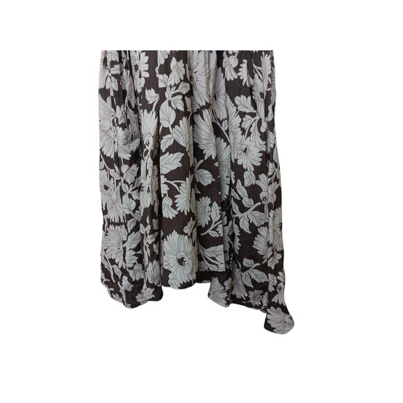 New with Tags Easel Brown Floral Dress V-Neck Small - Picture 3 of 13
